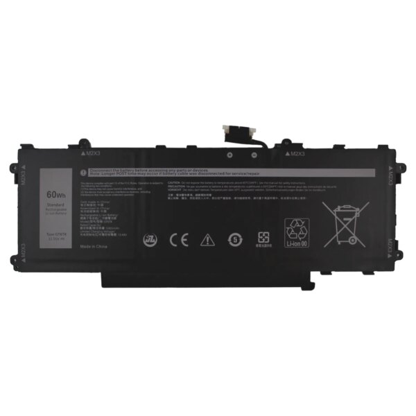 Bateria para Portátil Dell Latitude 9450 2-IN-1, 9440 2-IN-1 - Substitui GT6TK