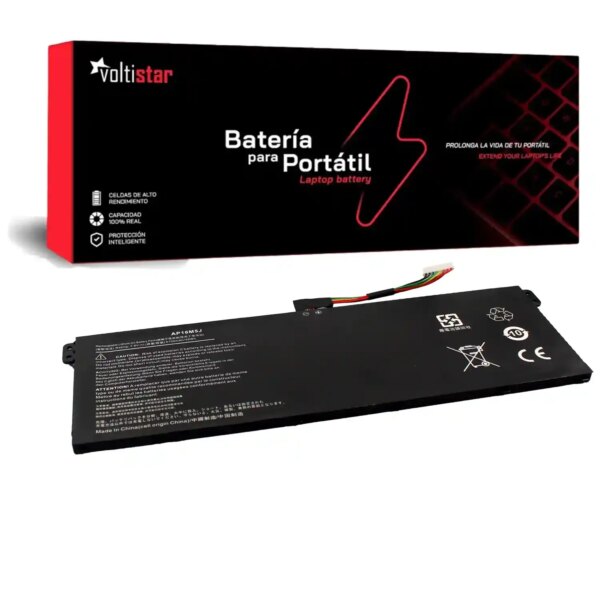 Bateria para Portátil Acer Aspire 1, Aspire 3 Series - 7.6V 6100mAh (AP16M4J, AP16M5J)