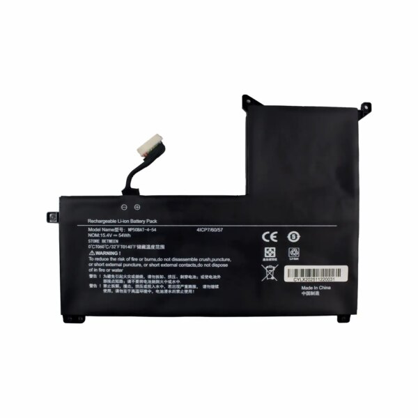 Bateria para Portátil Clevo NP50BAT-4 | 15.4V 3500mAh 54Wh | Compatível Clevo, Sager, Schenker, Gaming Guru