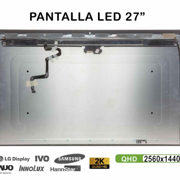 Ecrã LED 27" 2K QHD para Apple iMac A1419 (2012-2013) - LM270WQ1(SD)(F1) 661-7169