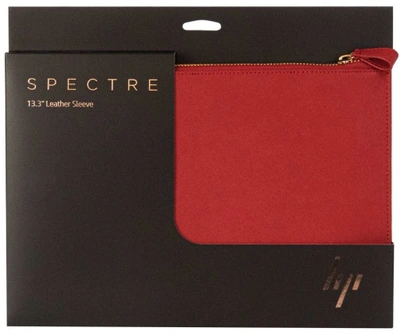 Capa Premium Vermelha em Couro para Portátil HP Spectre 13.3" - Proteção Elegante