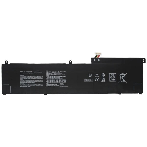 Bateria de Substituição para Portátil ASUS ZenBook Pro 15 OLED UM535, UX535, ZenBook Flip 15 UX564, Q538, Q528 Series - Alta Capacidade 96Wh
