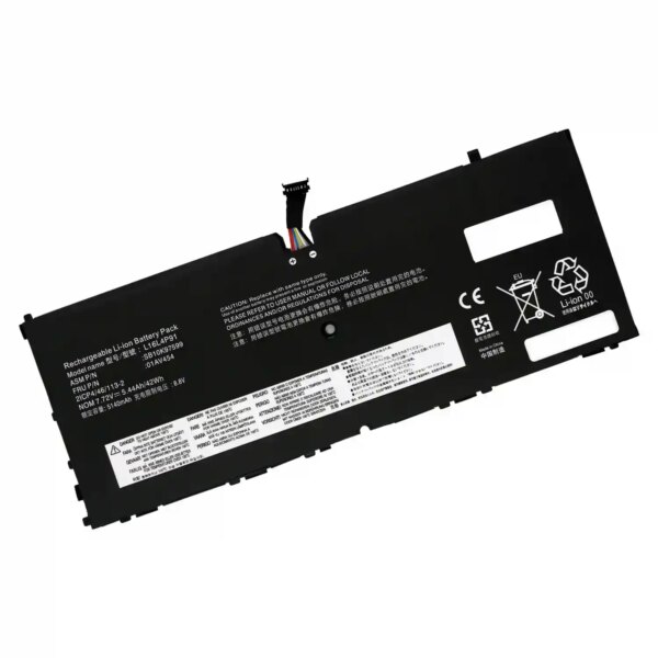 Bateria para Portátil Lenovo ThinkPad X1 Tablet 3rd Gen L16L4P91 - 7.72V 42Wh