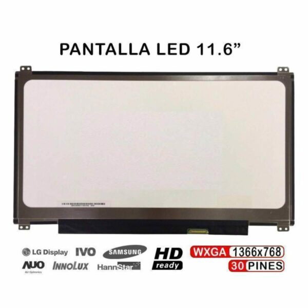ECRÃ QUASE NOVA LED DE 11,6" PARA LAPTOP ASUS EEEBOOK X205T X205TA B116XTN02.3 30 PINOS