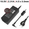 Carregador para Portátil HP 19.5V 2.31A 45W - Conector 4.5x3.0mm OEM
