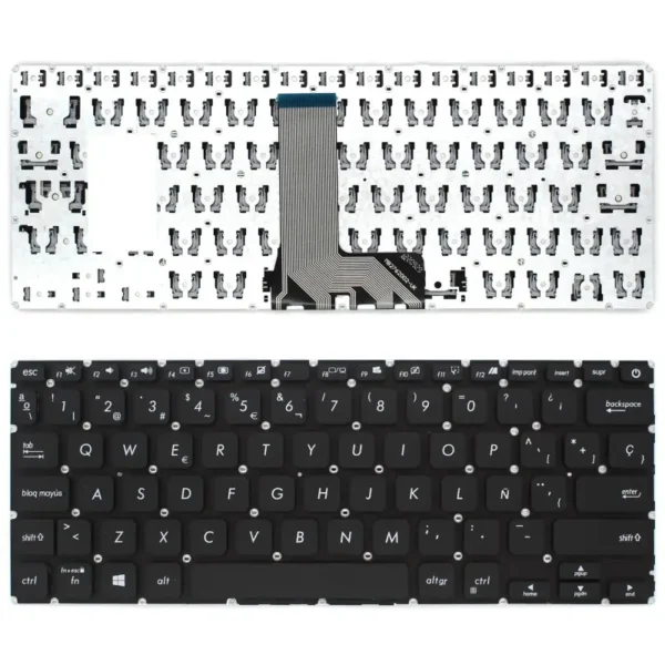 Teclado para Portátil ASUS Vivobook 14 P1411C NSK-W24SQ Espanhol