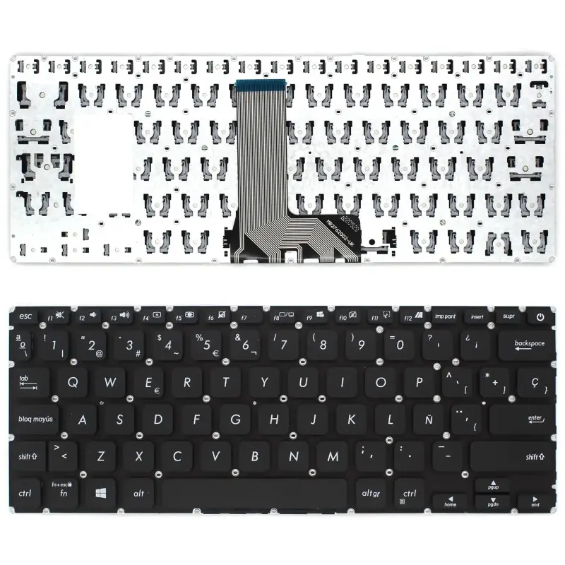 Teclado para Portátil ASUS Vivobook 14 P1411C NSK-W24SQ Espanhol