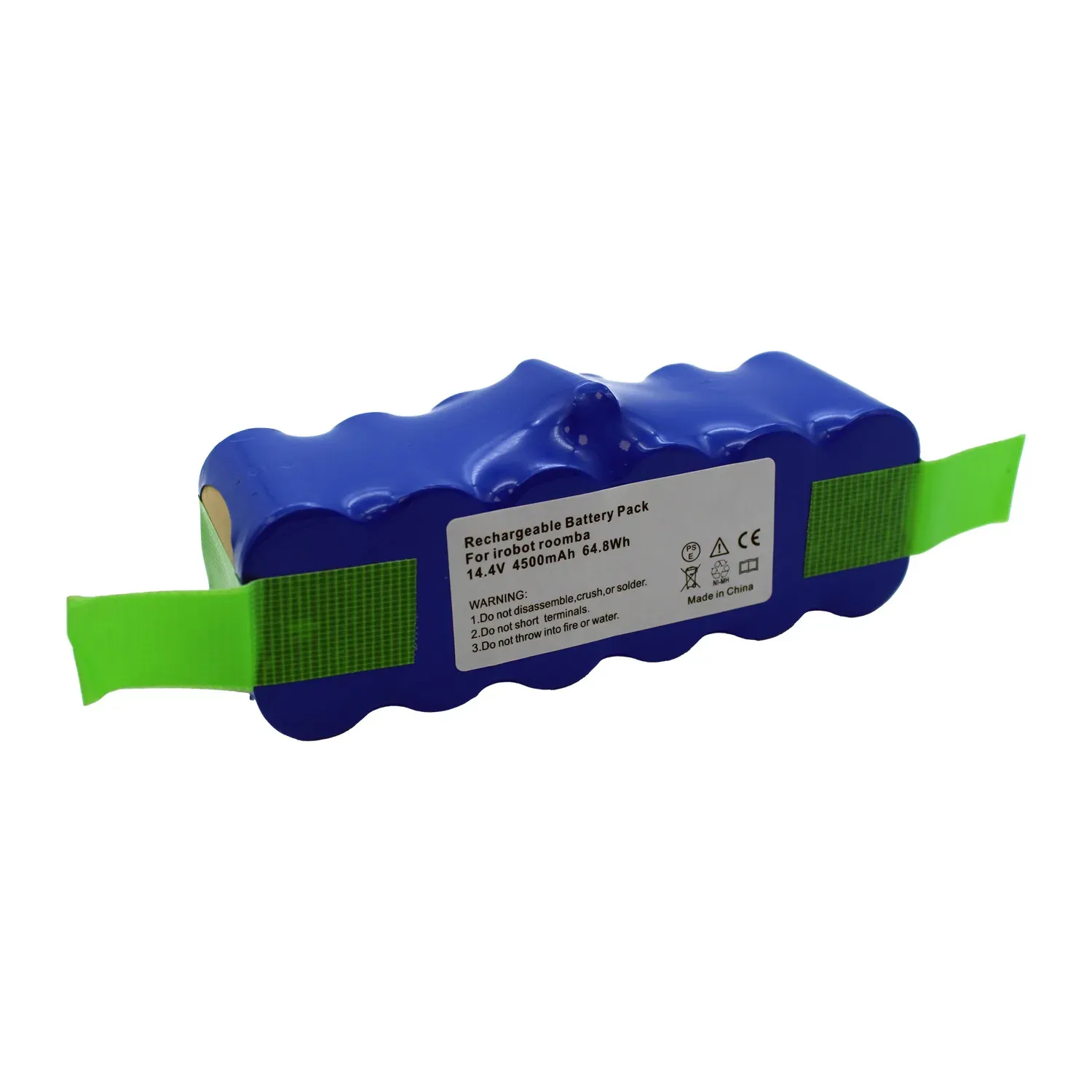 Bateria de Substituição 14.4V 4500mAh para iRobot Roomba Séries 500, 600, 700, 800, 900 e QT-860