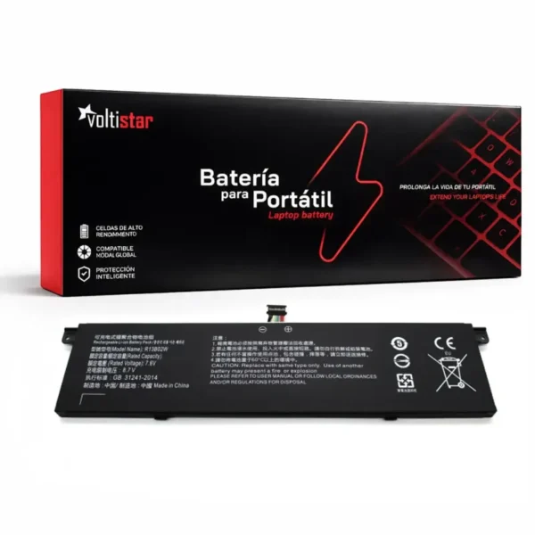 Bateria para Portátil Xiaomi Mi Air 13.3" Series R13B01W R13B02W | Green Computer