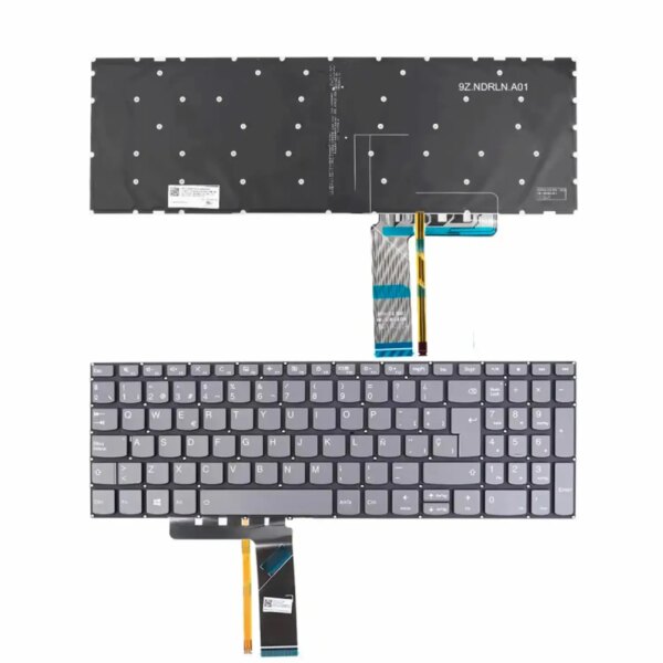 Teclado Retroiluminado para Portátil Lenovo IdeaPad 720S e V330 - Layout Espanhol 9Z.NDRBN.C0S