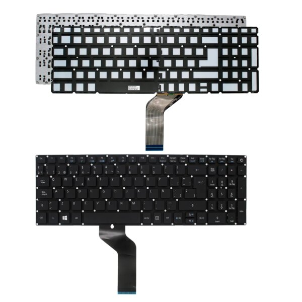 Teclado Retroiluminado Espanhol para Portátil Acer Spin 3 SP315-51 Series - Preto KAAR5571574331