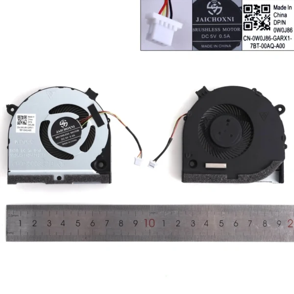 Ventoinha CPU para Portátil Dell G3 G5 Series - G3-3579 G3-3779 G5-5587 - DC28000KUH2