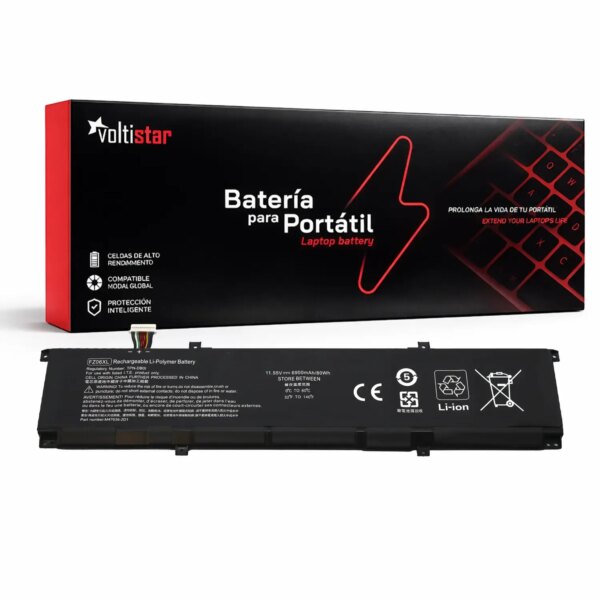 Bateria FZ06XL para Portátil HP Spectre X360 16-F Series e Envy 16-H Series - 83WH