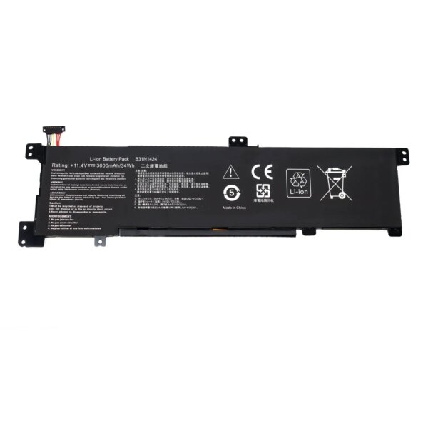 BATERIA PARA PORTÁTIL ASUS K401 K401U K401LB K401UB R415 B31N1424 11.4V 48WH