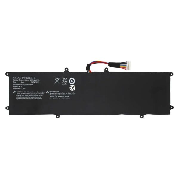 Bateria Interna 7.4V 5000mAh para Portátil Medion Akoya E14409 E14412, Lenovo Escolas SF40KB-2S5000-B1G1 - 37WH