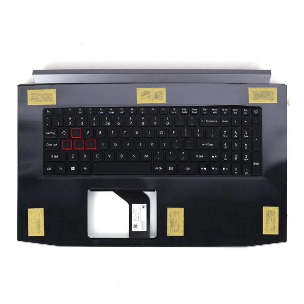 Carcaça Superior com Teclado Retroiluminado para Acer Predator PH317-51 - Compatível com Múltiplos Part Numbers