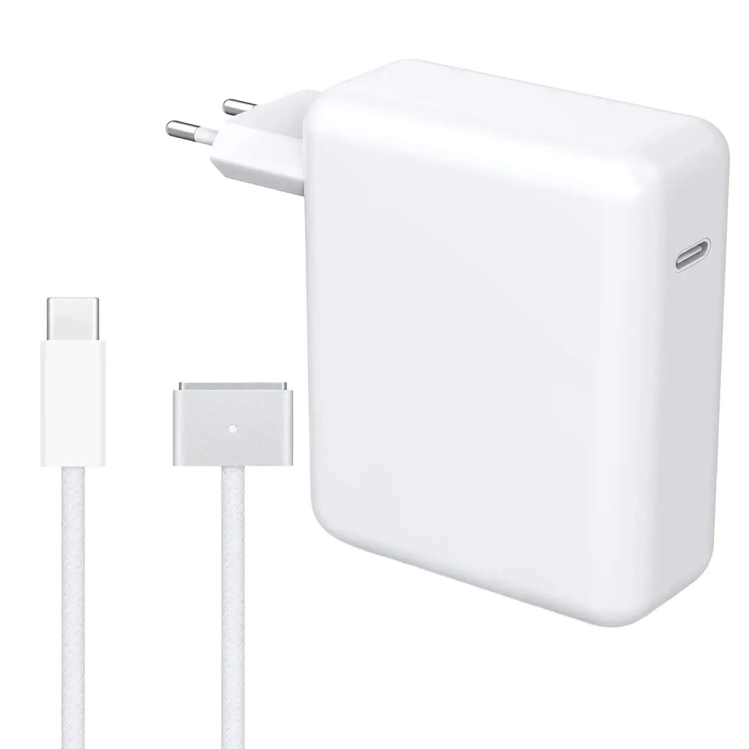 Carregador 140W MagSafe 3 USB-C para MacBook Air Pro M1 M2 M3 M4 M5 (2021-2026) Cabo Trançado 2M - Image 2