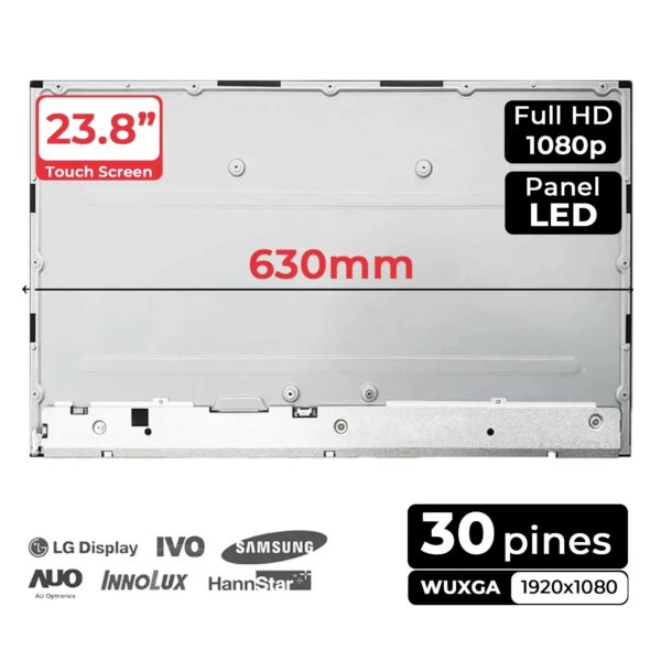 ECRÃ LED DE 23.8" PARA MSI ALL IN ONE AM242TP-802ES MV238FHM-K10 30 PINOS TÁTIL