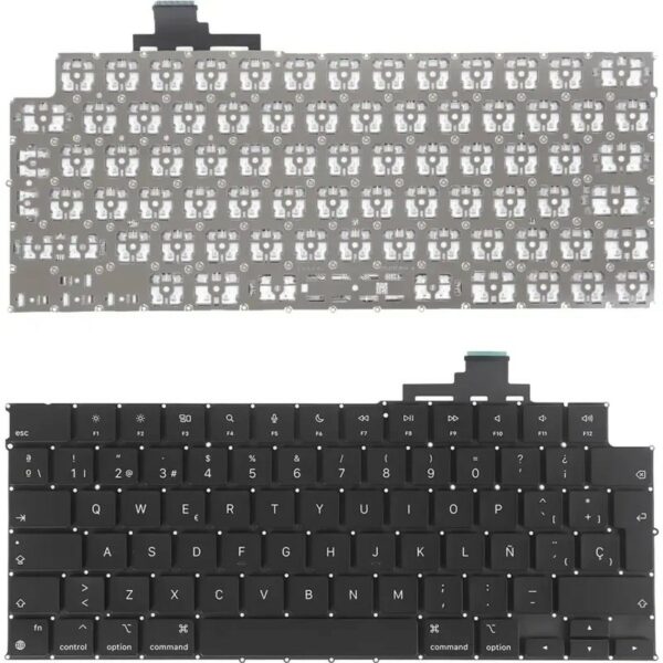 Teclado para Portátil Apple MacBook Air 13 M2 A2681 A3113 M3 2022 2023 2024 Espanhol