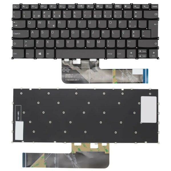 TECLADO PARA PORTATIL LENOVO FLEX 5-14IIL05 5-14ITL05 5-14ALC05 5-14ARE05 EM PORTUGUÊS