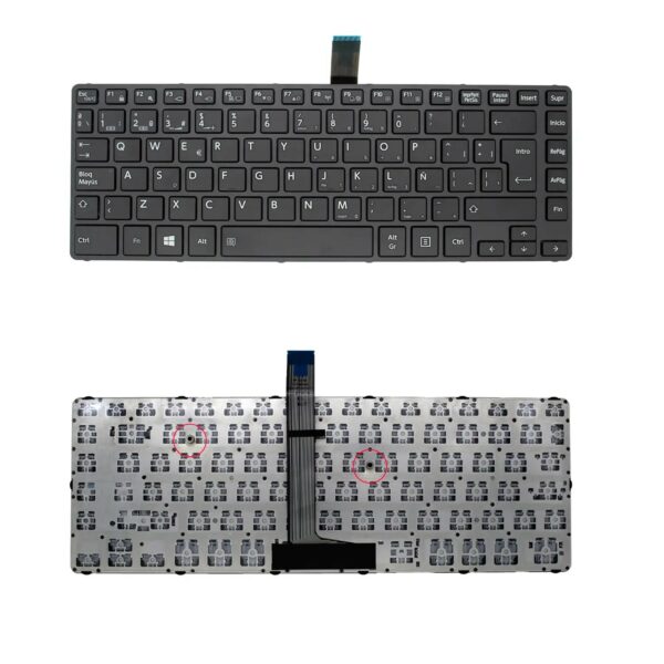 TECLADO PARA PORTATIL TOSHIBA TECRA A40-C-1C0 A40-C-19D G83C000HA5ZD LATINO