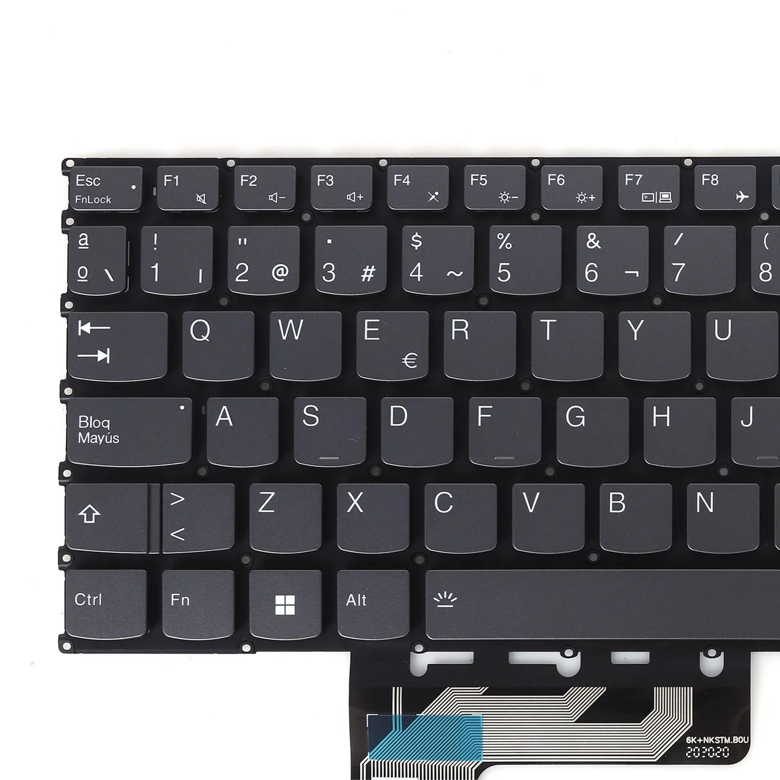 Teclado Retroiluminado Cinzento para Portátil Lenovo IdeaPad Gaming 3 Series | P/N: 9Z.NKSBC.D0S - Image 4