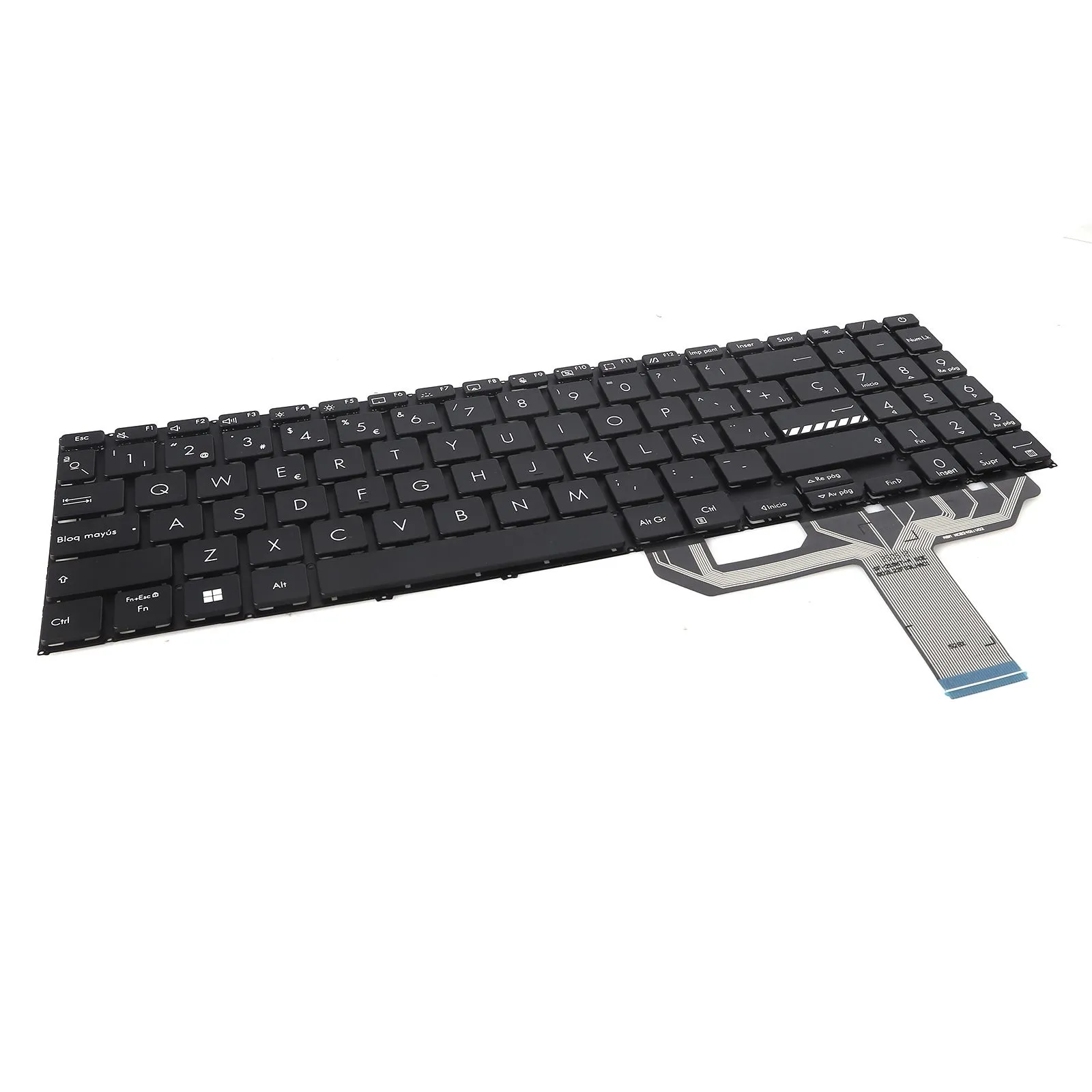 TECLADO RETROILUMINADO PRETO PARA PORTÁTIL ASUS X1502 X1603Z M1503Q M1603Q X1605V M1502 X1503 - Image 2