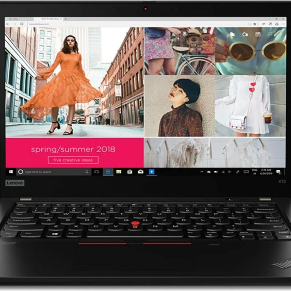 Portátil Lenovo ThinkPad X13 Gen 1 Recondicionado | i5-10310U | 8GB RAM | 256GB NVMe | Grade A