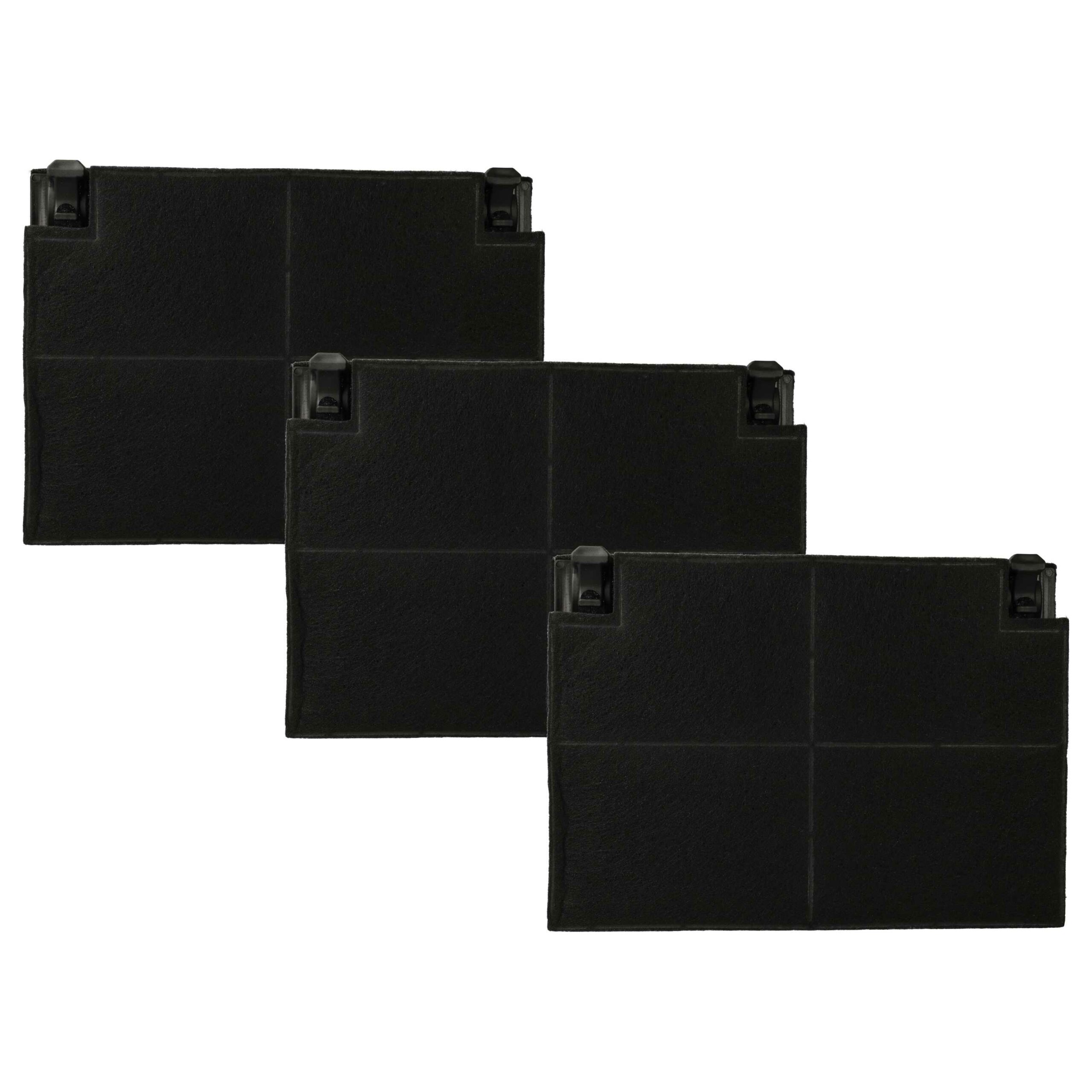 Filtro de Carvão Ativado Zanussi 19,5 x 13,9 x 2,2 cm - Substituição AEG 50248965001 (Pack 3)