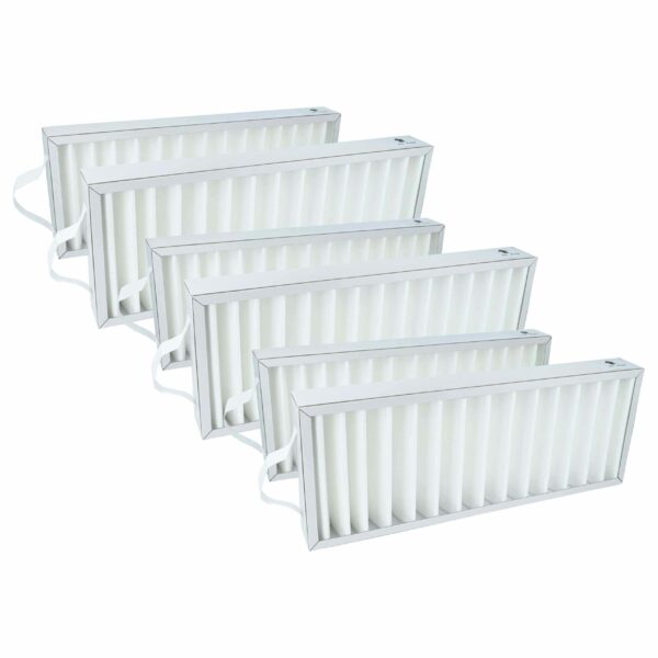 Pack 6x Filtro Compacto G4 para Unidade de Ventilação Pluggit Avent AP310, P310 - vhbw
