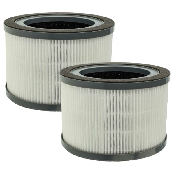2x Filtros de Substituição para Levoit Vista 200-RF - Pré-filtro + HEPA + Carvão Ativado vhbw
