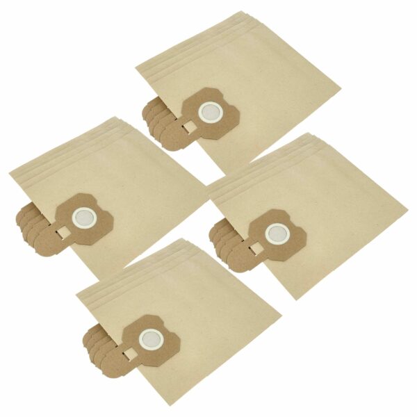 Pack de 20 Sacos para Aspirador Hitachi 2032835 - Papel vhbw