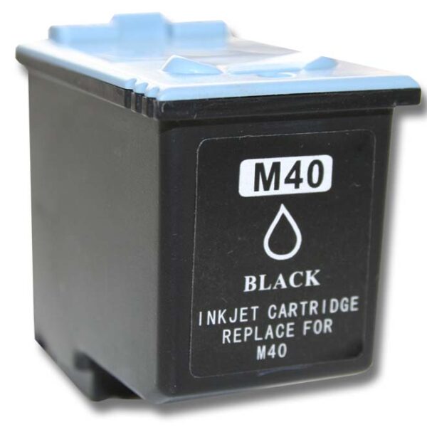 Cartucho de Tinta vhbw Compatível Samsung INK-M40 - Preto, Recarregado, 18 ml