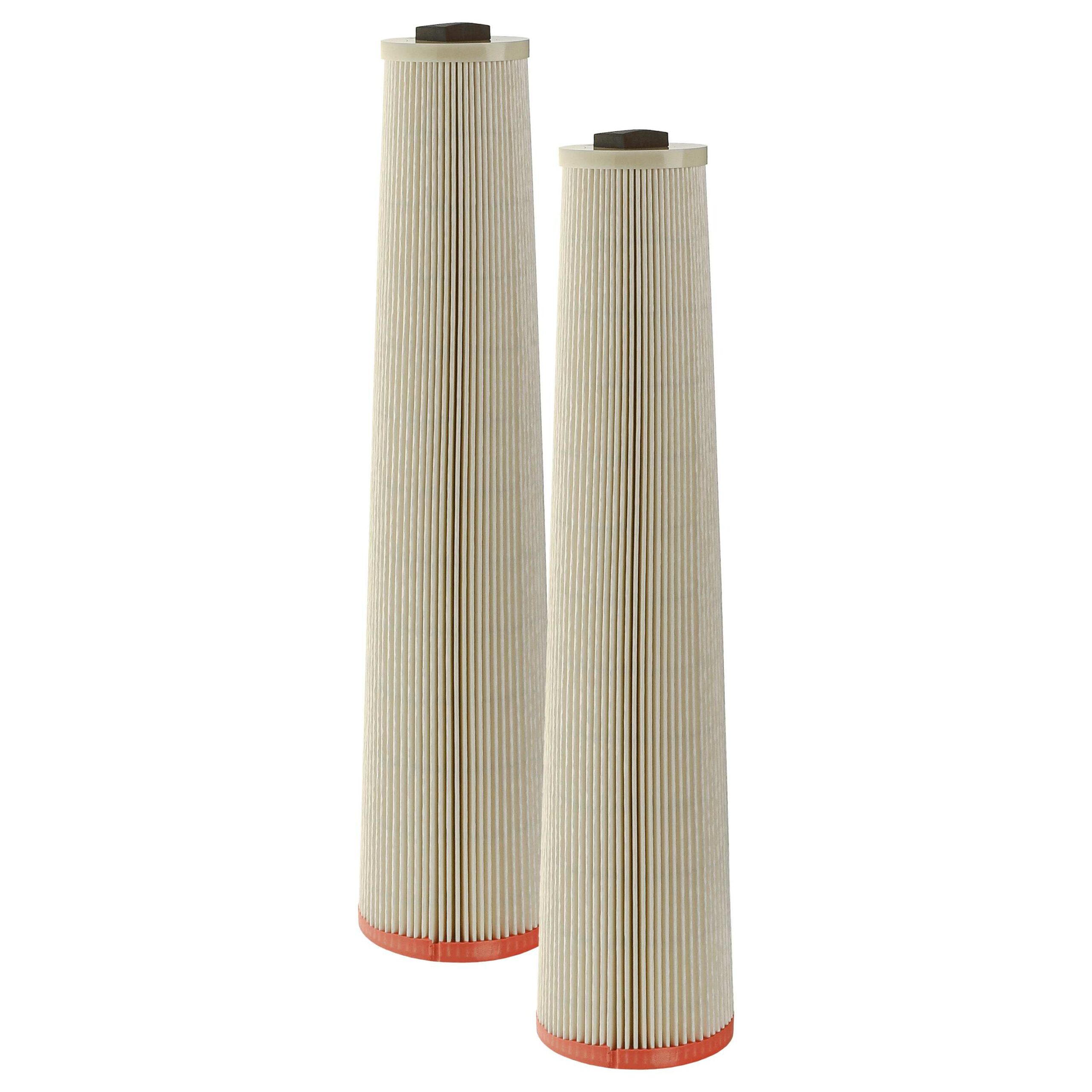 2x Filtro HEPA 13 vhbw para Aspirador Dustcontrol 42024