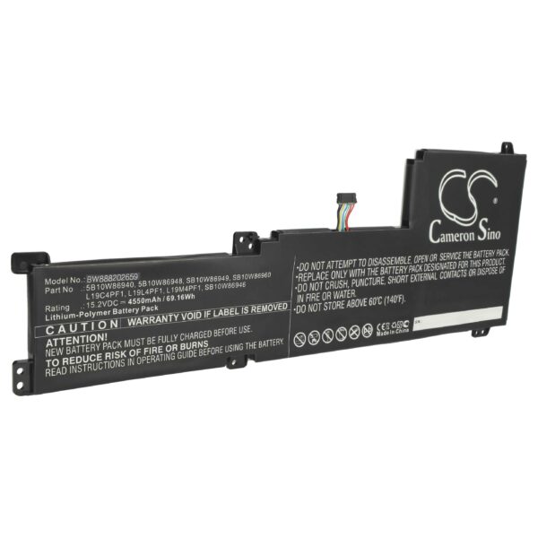 Bateria para Portátil Lenovo IdeaPad 5 15, Xiaoxin 15 - vhbw 4550 mAh 15.2 V Li-Polymer