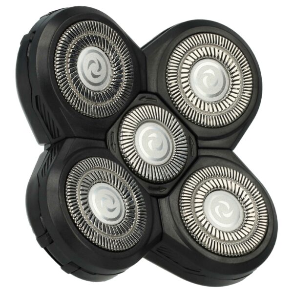 Cabeça de Corte vhbw para Máquina de Barbear Philips RQ12, RQ50, RQ12+, RQ40 - Preto