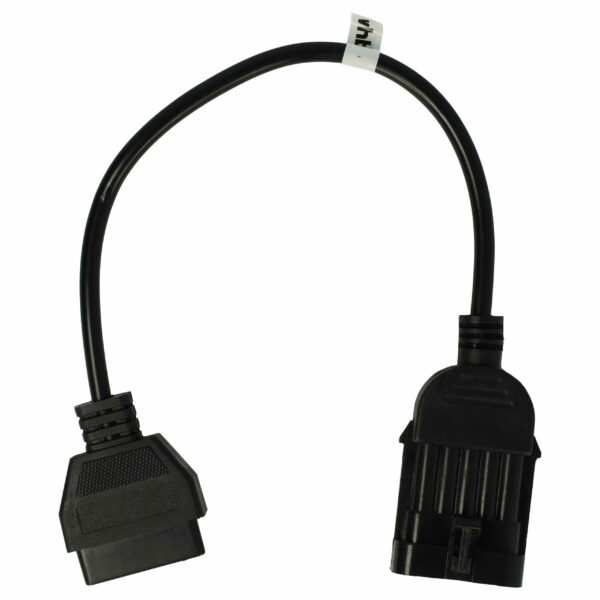 Adaptador OBD2 10 Pinos OBD1 para Opel (até 1997) Astra, Calibra, Corsa, Kadett