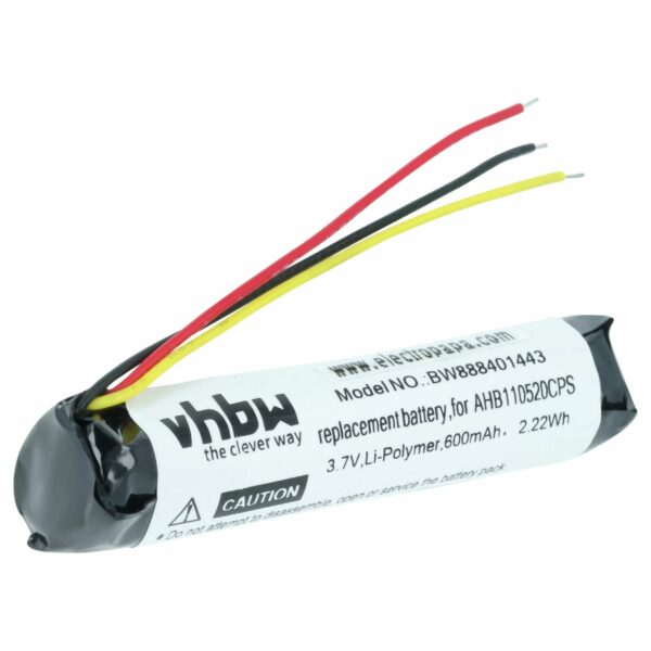 Bateria para Auscultadores Wireless Bose - vhbw AHB110520CPS 400 mAh 3.7 V Li-polymer