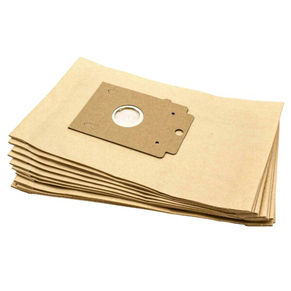 10x Saco para Aspirador vhbw compatível com Bosch tamanho K - papel
