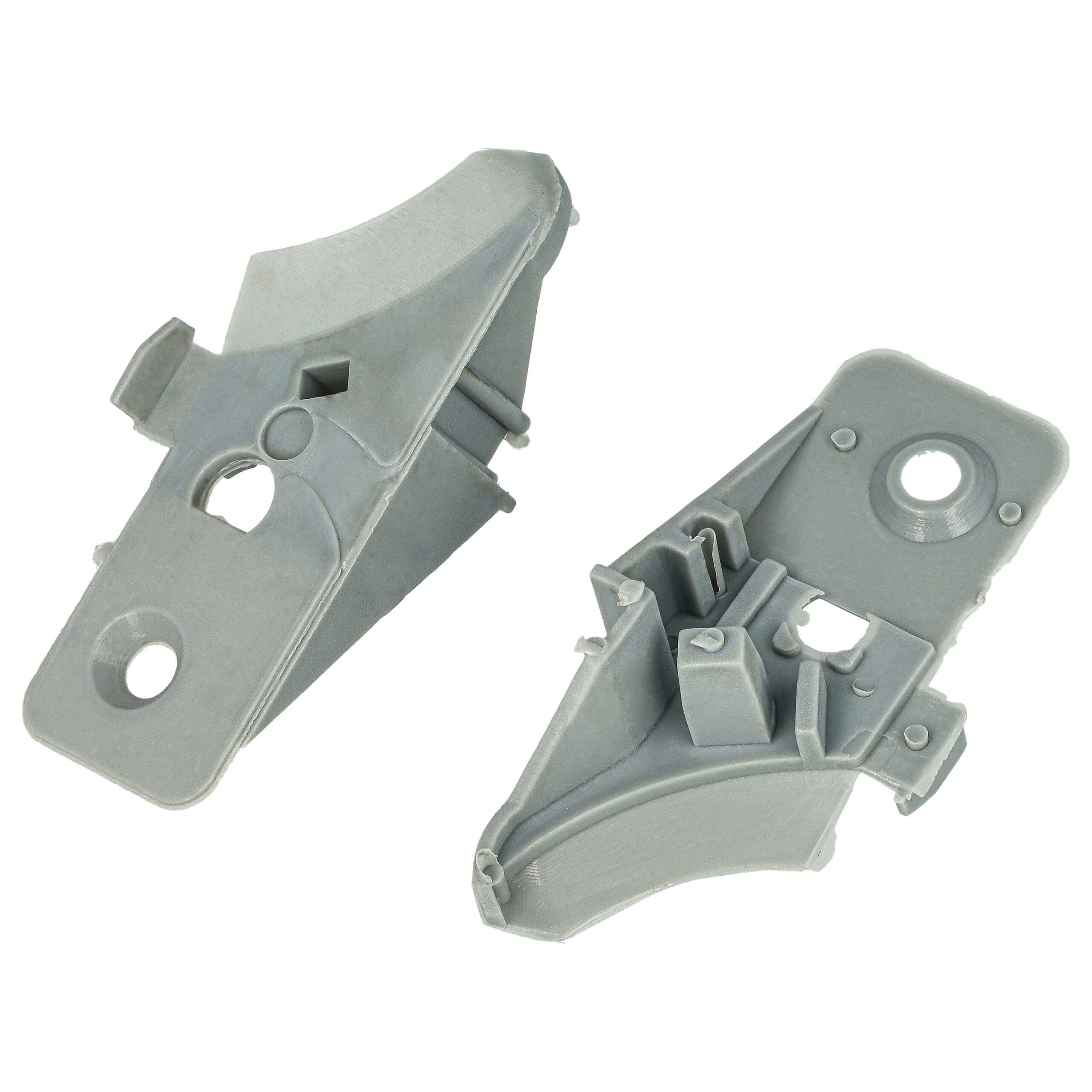 Vedante de Porta vhbw para Máquina de Lavar Loiça Hanseatic - Preto (Substitui BSH 00298534) - Image 2