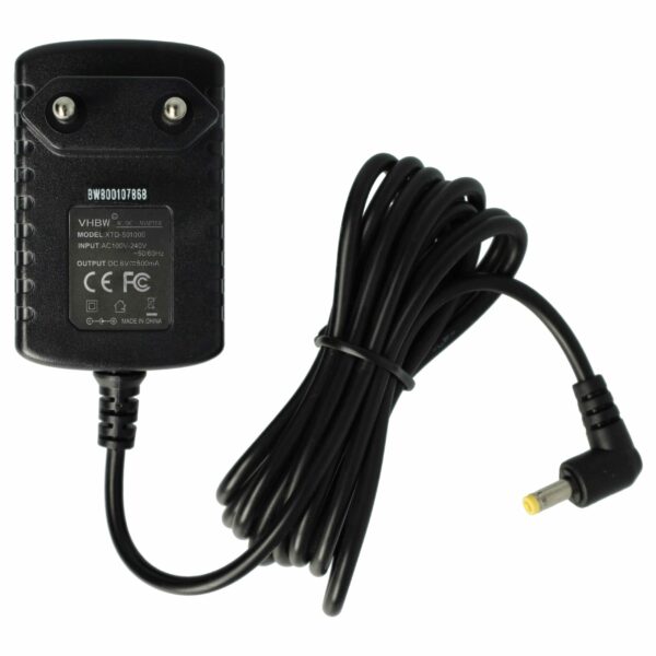 Adaptador de Corrente para Monitores de Pressão Omron M300, M500, X4 Smart, X7 Smart - 111 cm, 6 V - vhbw