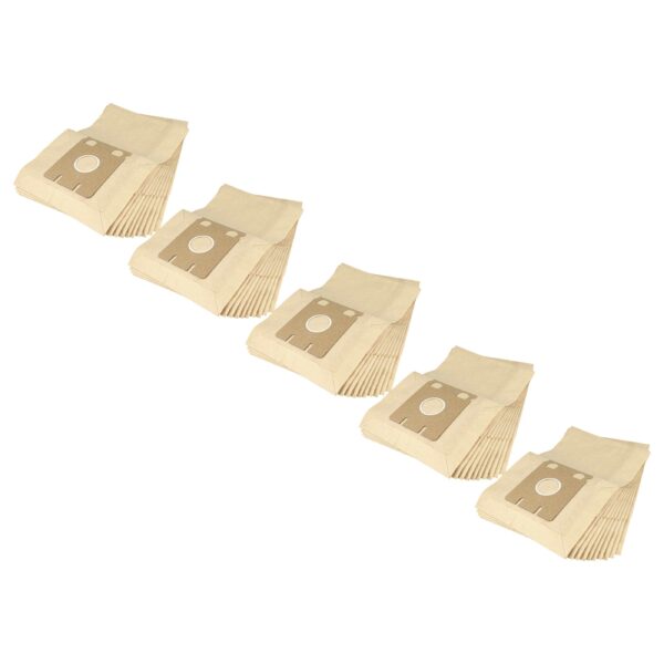 50x Sacos para Aspirador vhbw para Miele S217, S218, S219 - Papel (Substitui Europlus M305)