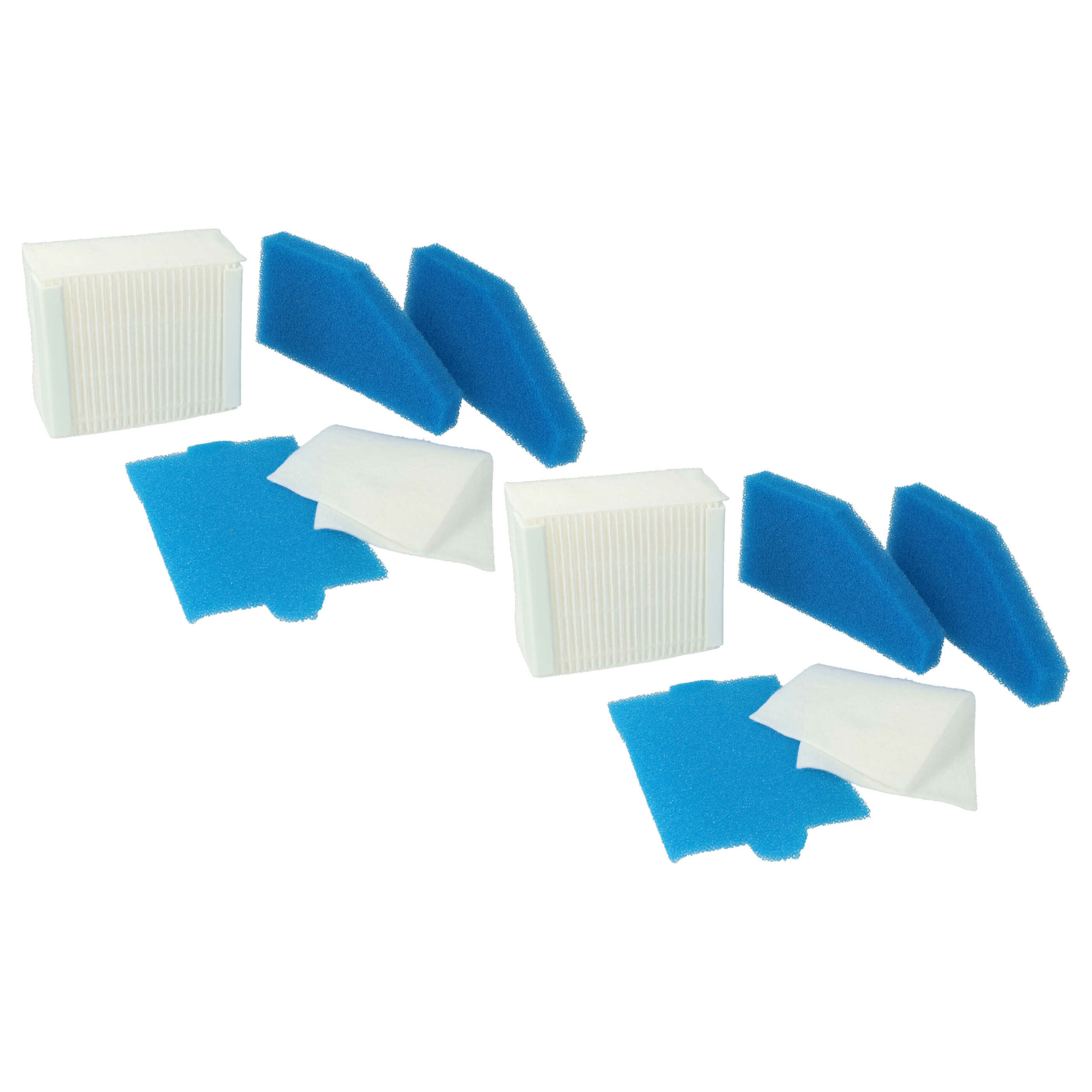 Jogo de 2 Filtros vhbw para Aspiradores Thomas 787241, 787276