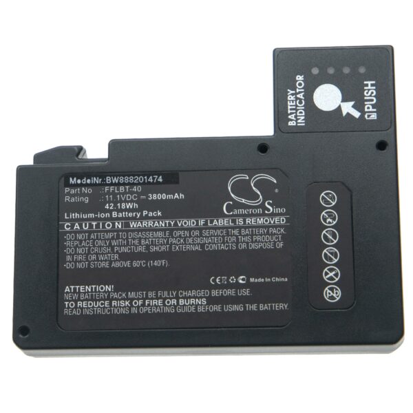 Bateria vhbw para Fusion Splicer INNO FFLBT-40 - 3800 mAh 11.1 V Li-Ion