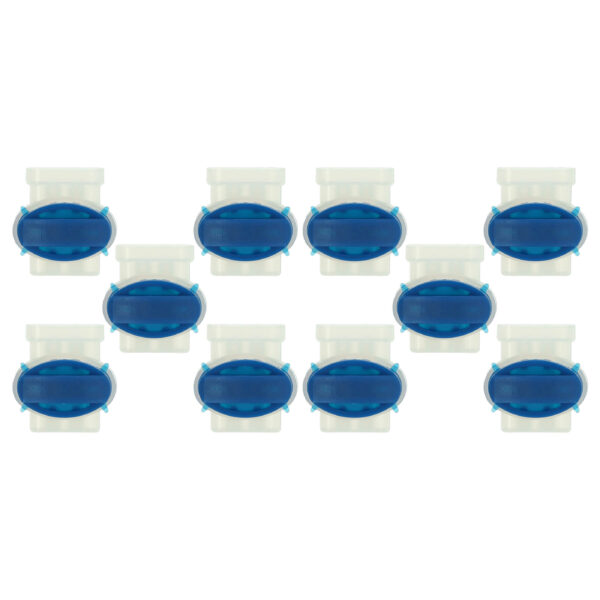10x Conectores de Cabo para Robôs Cortadores de Relva com Fio Limite vhbw