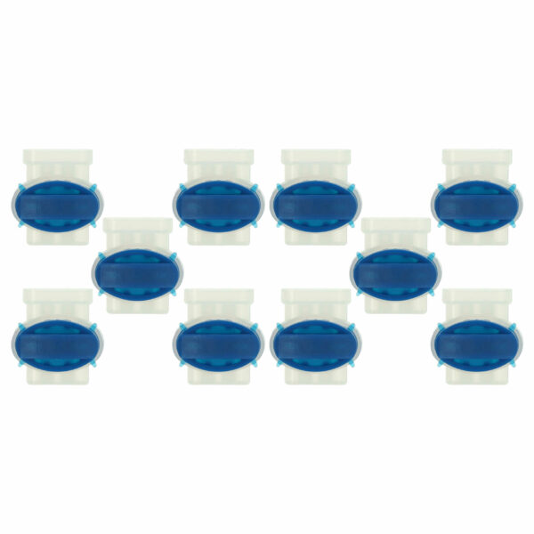 10x Conectores de Cabo para Robôs Cortadores de Relva com Fio Limite vhbw