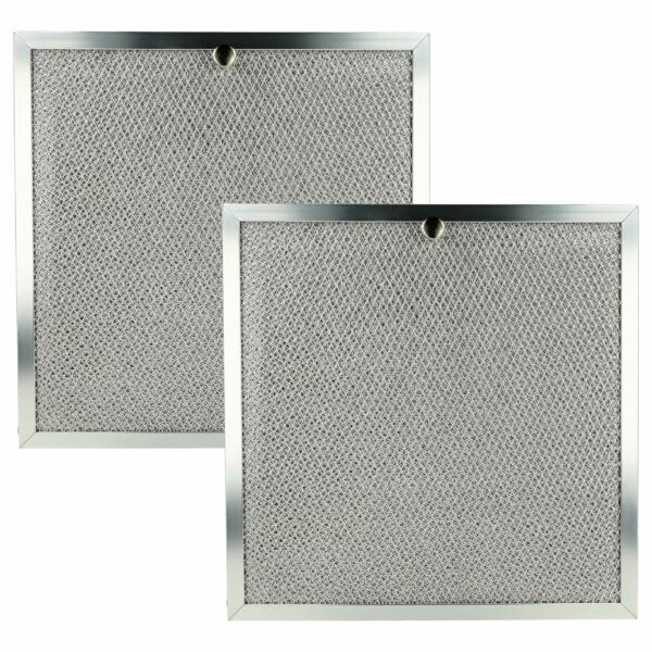 2x Filtro de Gordura Metal Longa Duração vhbw para Miele 8259070