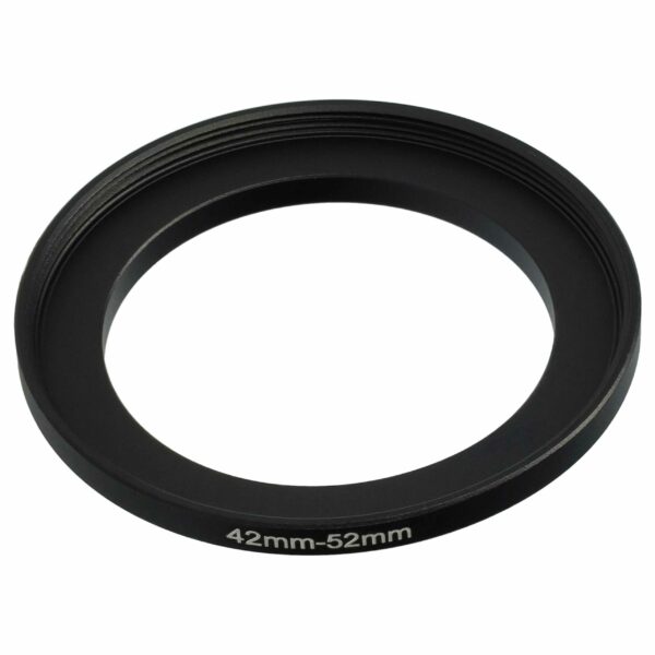Adaptador de Anel Aumentador 42 mm para 52 mm para Objetivas de Câmara - vhbw