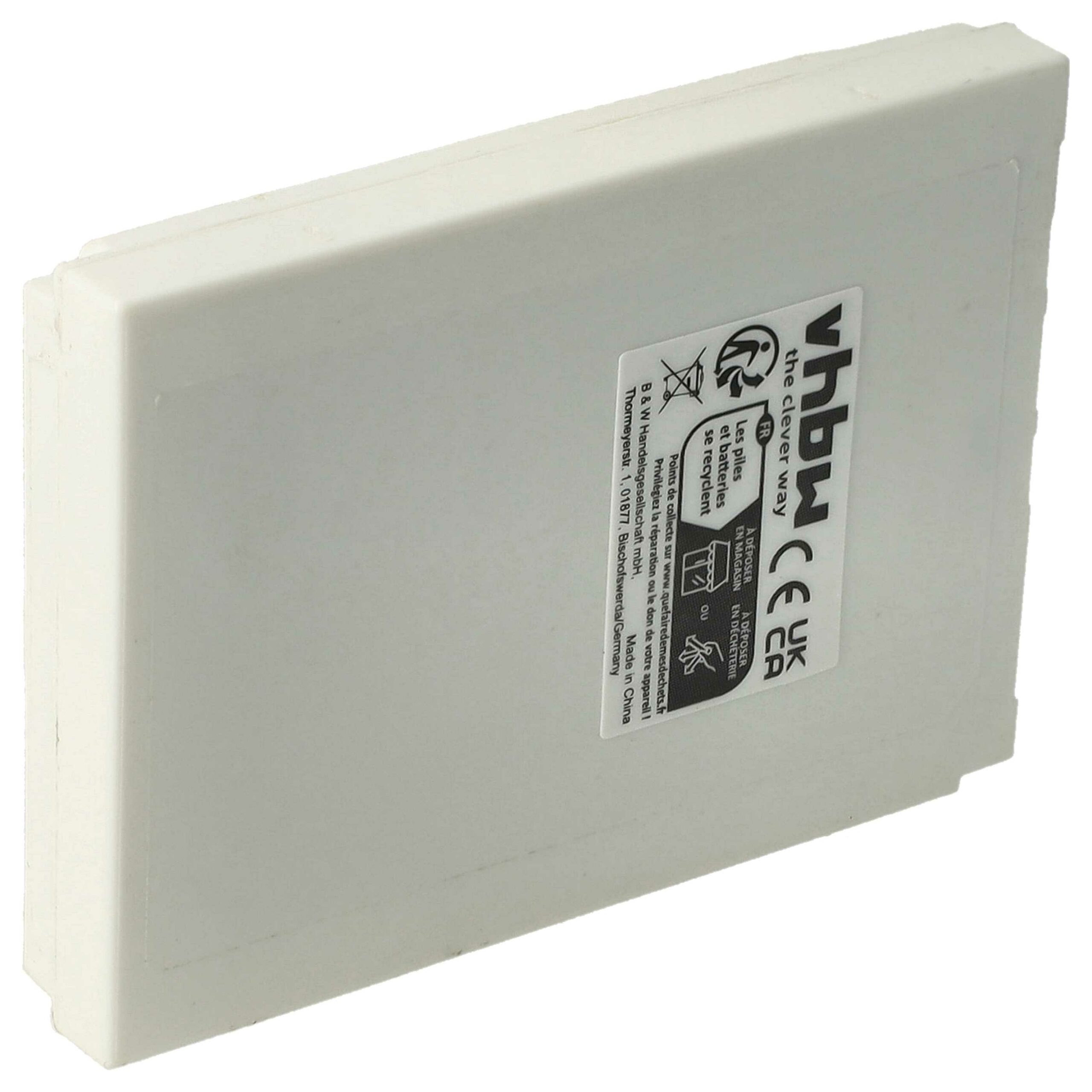 Bateria vhbw para CipherLab BA-80S1A2, KB1B371200005 - 1200 mAh 3.7 V Li-Ion - Image 2