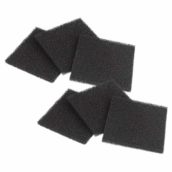 Pack de 6 Filtros de Carvão Ativado vhbw para Sistema de Extração Toolcraft